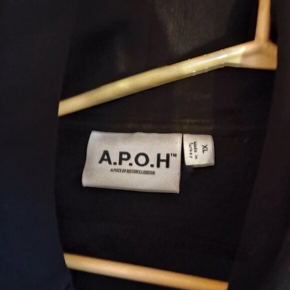 Men's Black XL A Piece of History Michelangelo Creation of Adam Hoodie - Picture 4 of 6